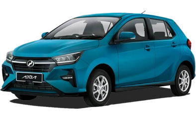 ampang car rental - axia