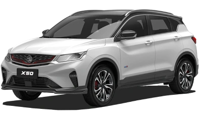 ampang car rental - proton x50
